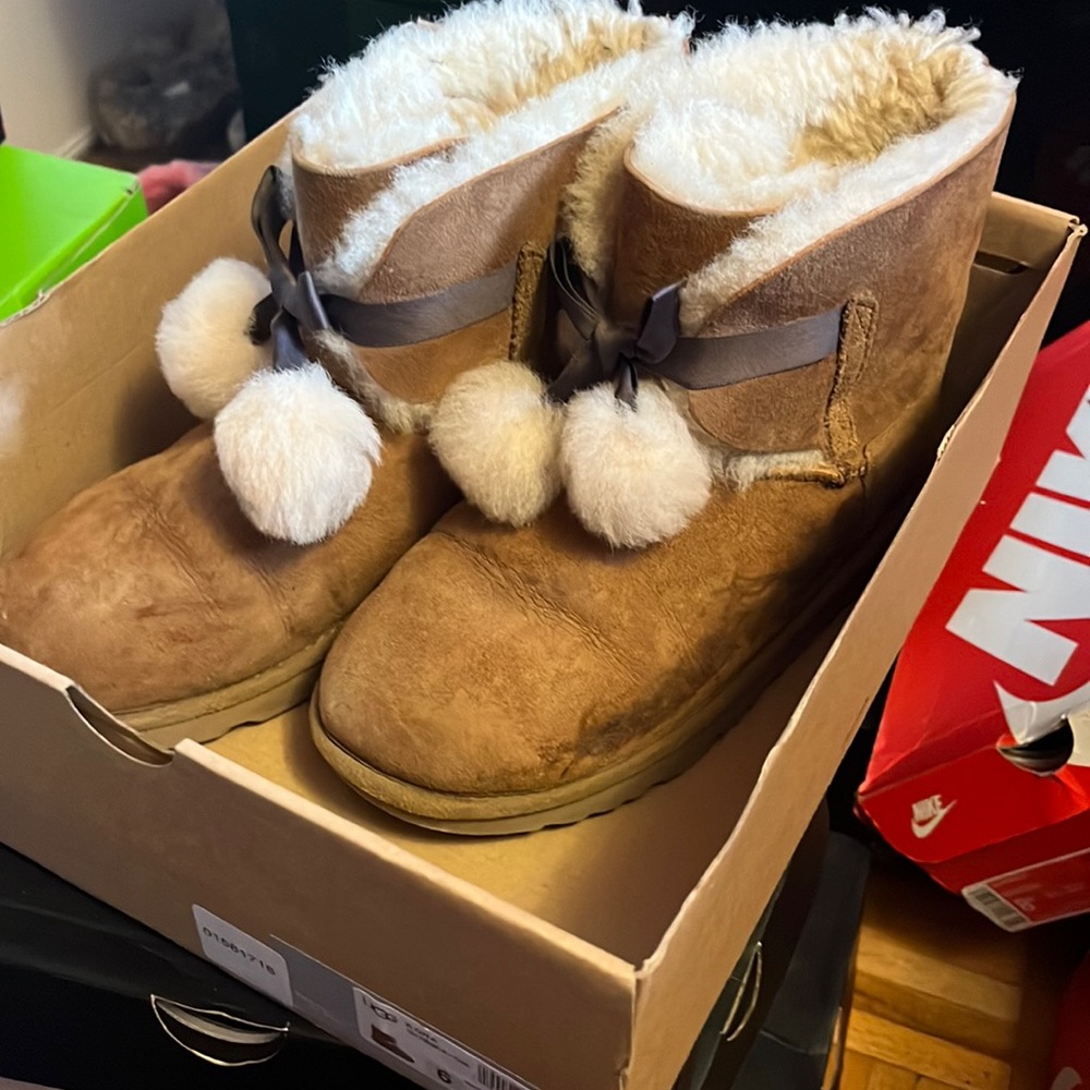 Brown Ugg boots
